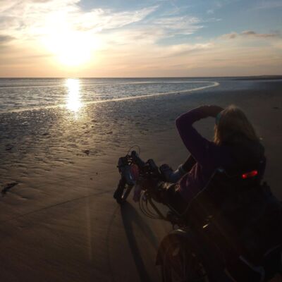 Sonnenuntergang am Strand